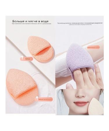 Sponge for washing "drop" with the effect of peeling 9x orange - Buy Online on GoSupps.com