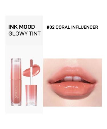 Periperaa Tint Ink Mood Glowy Tint lipstick 02 Coral - Buy Online on GoSupps.com