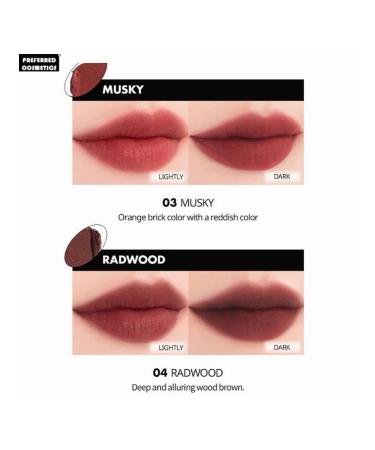 Romand Blur Fudge Tint matte lipstick #03 Musky - Buy Online on GoSupps.com