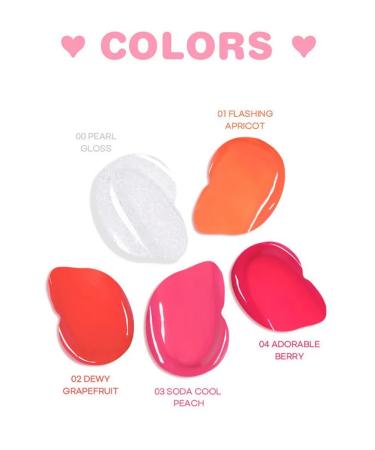 Colorgram lip gloss Dew 04 Adorable Berry - Buy Online on GoSupps.com