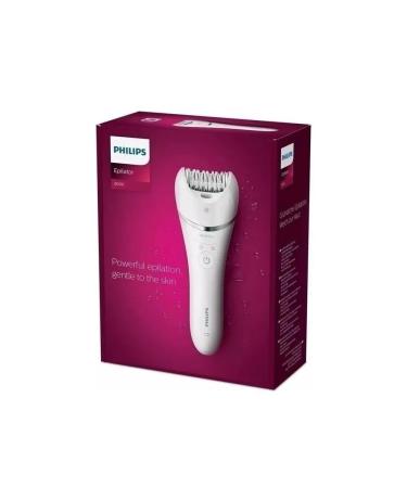 Philips Epalator 8000 Bre700 05 Wet white silver turquoise - Buy Online on GoSupps.com