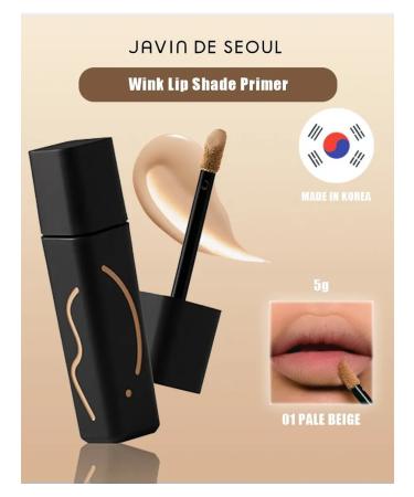 Lipstick Javin de Seoul Wink Lip Primer matte 01 Pale Beige