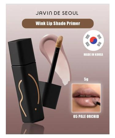Lipstick Javin de Seoul Wink Lip Shade Primer 05 Pale Orchid