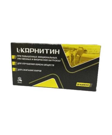 Erzig LLC L-carnitine 20 capsules