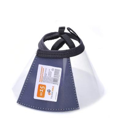 Talismed Plastic protective collar for cats and dogs on Velcro - Buy Online on GoSupps.com
