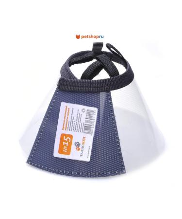 Talismed Plastic protective collar for cats and dogs on Velcro - Buy Online on GoSupps.com