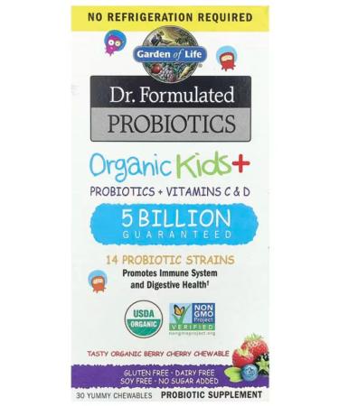 Garden of Life Dr. Formulated Probiotic 5 billion berries 30 tablets - Buy Online on GoSupps.com