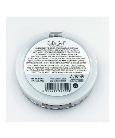 DoDo Girl Original. Solid dark eyeshadow - Buy Online on GoSupps.com