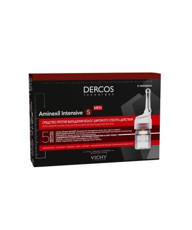 Vichy Hair loss for men Intensive 5 - Buy Online on GoSupps.com
