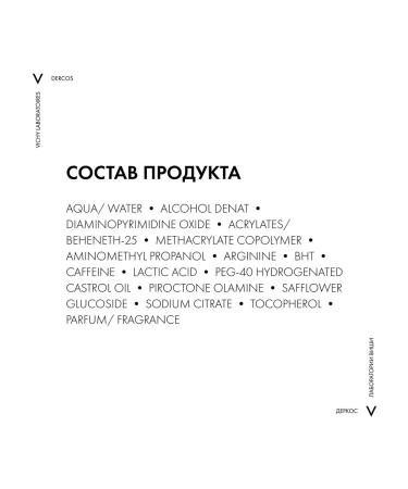 Vichy Hair loss for men Intensive 5 - Buy Online on GoSupps.com