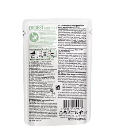 ROYAL CANIN Spider for cats in sauce digestive 85 gr - Buy Online on GoSupps.com