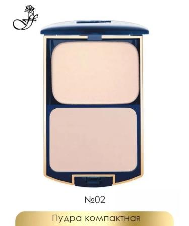 Didor Cosmetics Compact powder 2V1 TK-12 ivory # 02