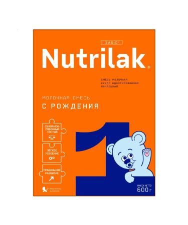 Nutrilak 1 mixture dry adapter 600g 5 pcs - Buy Online on GoSupps.com