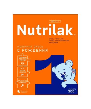 Nutrilak 1 mixture dry adapter 300g 10 pcs - Buy Online on GoSupps.com
