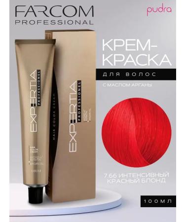 Farcom Hair Cream Expertia Hair Color Cream 7.66