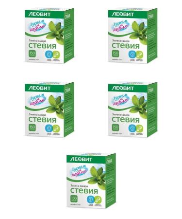 LEOVIT Losing weight in a week of Stevia N150 table 5 pcs