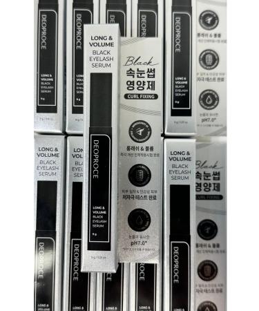 DEOPROCE Serum for the growth and strengthening of eyelash black 9 ml - Buy Online on GoSupps.com