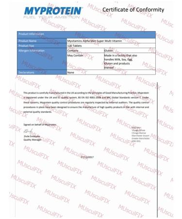 Myprotein Complex vitamins Alpha Men 120 tablets - Buy Online on GoSupps.com