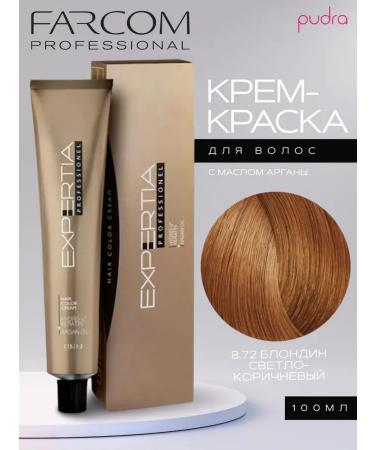 Farcom Hair Cream Expertia Hair Color Cream 8.72