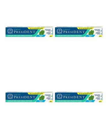 President Cream Guarantor for locks tooth prostheses 20g 4 pcs