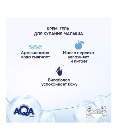 Aqa baby New Aqua Cream-gel 250ml d bathing - Buy Online on GoSupps.com