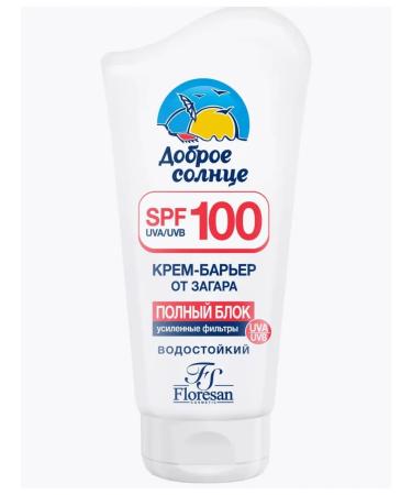 AGAINST TANNING Zagar cream-barrier waterproof SPF 100 Floresans
