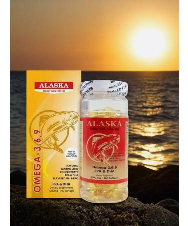 Vietexport Omega 3-6-9 Alaska 100 caps - Buy Online on GoSupps.com