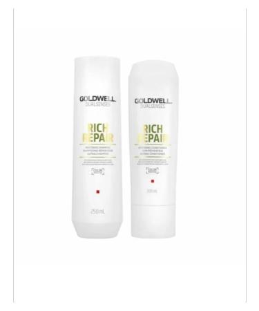 Goldwell Set for damaged hair Rich Repair 250+200ml - Buy Online on GoSupps.com