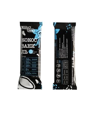 ECOVEK A set of bars of 10 tastes without sugar - Buy Online on GoSupps.com