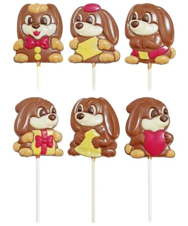 MOK-MOK Figure milk chocolate with cookies "Hare" 24pcs 24g - Buy Online on GoSupps.com