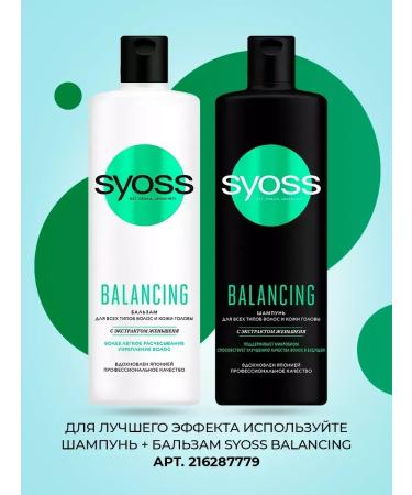 Siess SYOSS 450 ml shampoo for all hair types 2 pcs - Buy Online on GoSupps.com