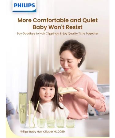 Philips Electric Hair Clipper for Children HC2089 Yellow - Buy Online on GoSupps.com