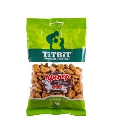 TiTBiT Cracker-fluff with a duck for dogs 100g - Buy Online on GoSupps.com