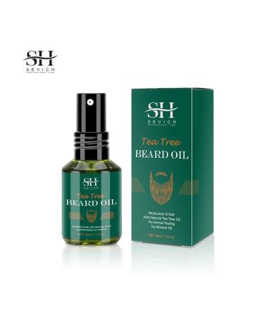 Oil for the growth of a beard with a tea tree (30 ml)