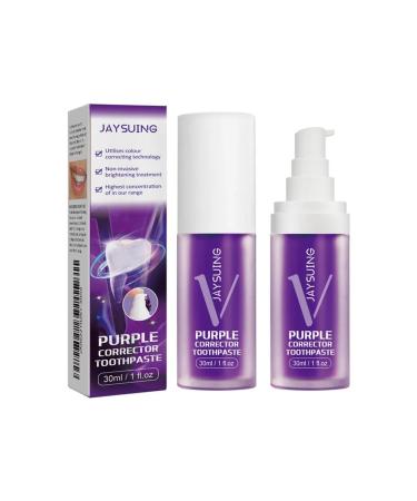 Violet toothpaste for bleaching (30 ml)