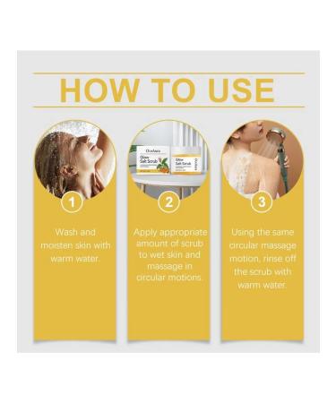 Salt scrub with turmeric (50 g moisturizing purification) - Buy Online on GoSupps.com