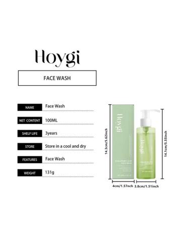 Washing gel (hyaluronic acid 100 ml) - Buy Online on GoSupps.com