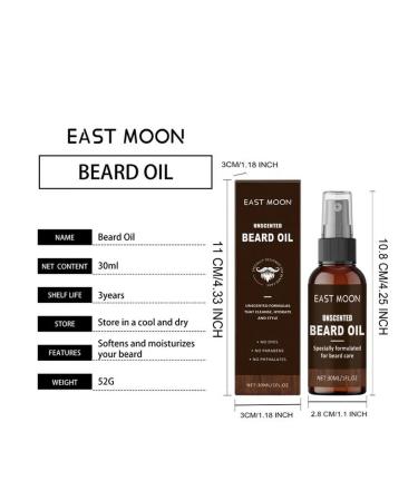 Beard oil (moisturizing softening power 30 ml) - Buy Online on GoSupps.com