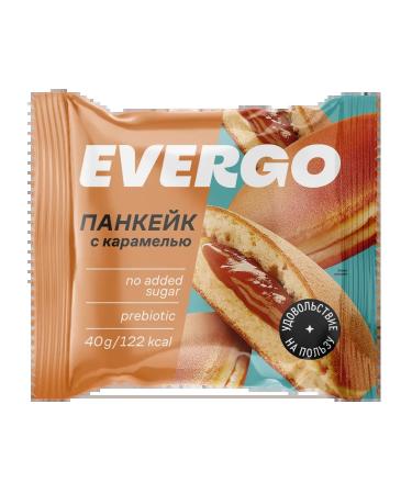 EVERGO Pancakes without sugar with caramel filling