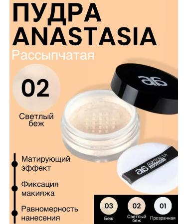 Anastasia Powder scattered fixing matting 02
