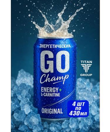 Energy drink Go Champ Original 430ml 4 pcs
