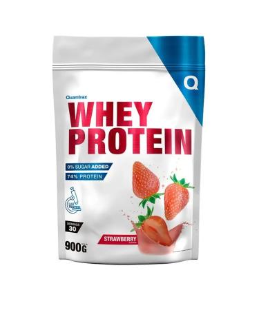 Quamtrax Nutrition Wastein Protein Direct Whey Protein 900G strawberries