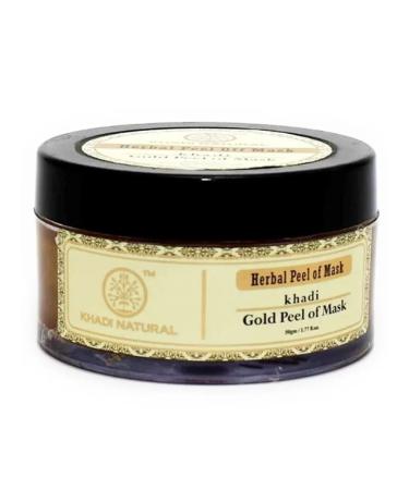 Gold mask-piling for the face of Khadi