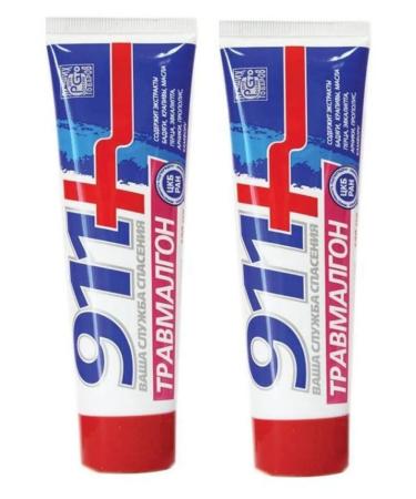 911 Your emergency service Body gel-balsam 100 ml 2 pcs