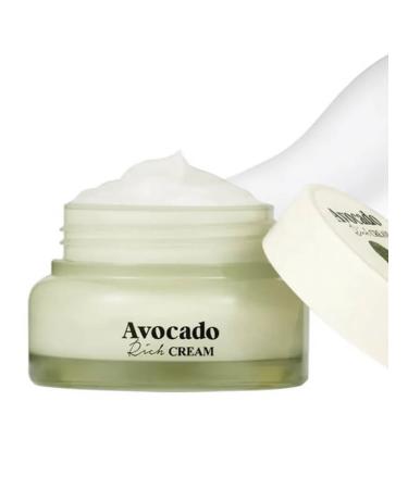 SKINFOOD Avocado Rich Cream Avocado Avocado Cream 60 ml - Buy Online on GoSupps.com