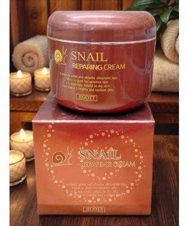 Jigott Snail Repeiring Cream multifunctional face cream - Buy Online on GoSupps.com