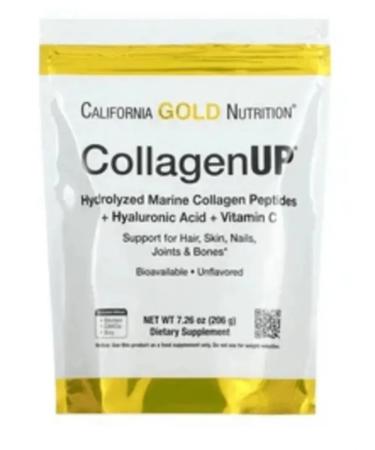 California Gold Nutrilon COLLAGENUP sea collagen with hyaluronic acid 206
