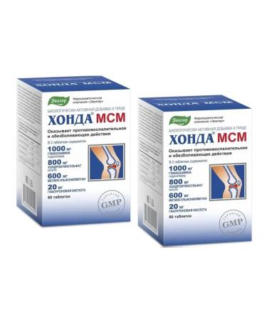 Evalar Honda MSM 60 tablets 2 pcs