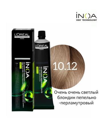 L'Oreal Professional Inoa 10.12 hair dye without ammonia inoa 60 ml