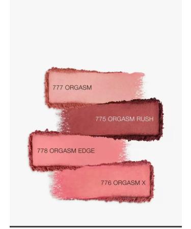 NARS Blue in the shade of Orgasm 777 Refillable Smotten Block blush - Buy Online on GoSupps.com